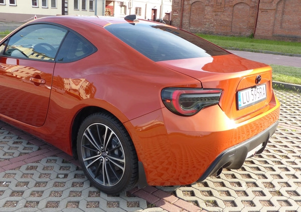 Toyota GT86 cena 61900 przebieg: 144000, rok produkcji 2013 z Lublin małe 277